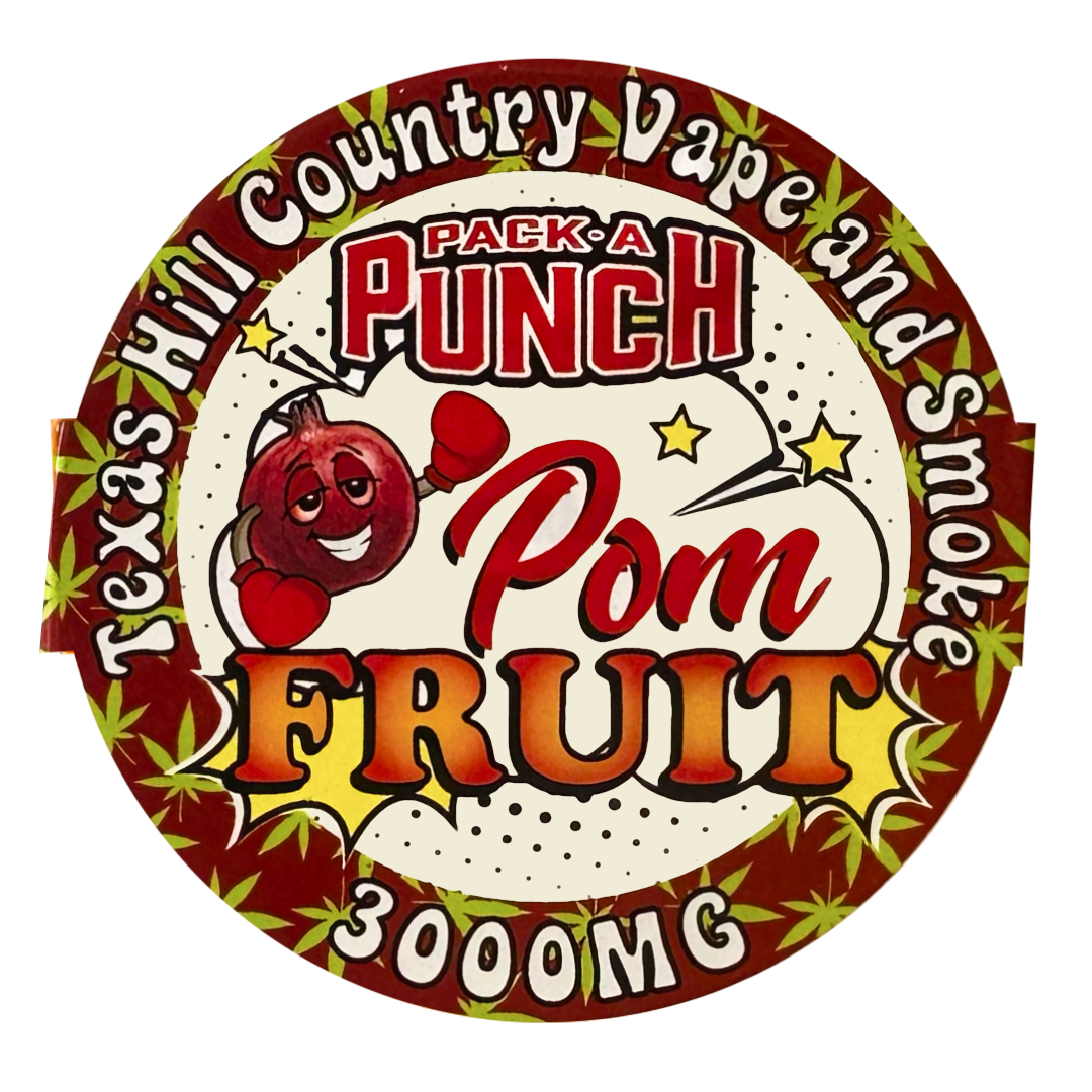 *THCSC Gummy D8 300mg 10pk / Pom Fruit